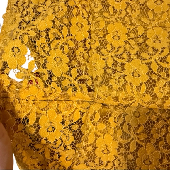 Vintage Geometric Circle & Lace Maxi Dress - Picture 8 of 8